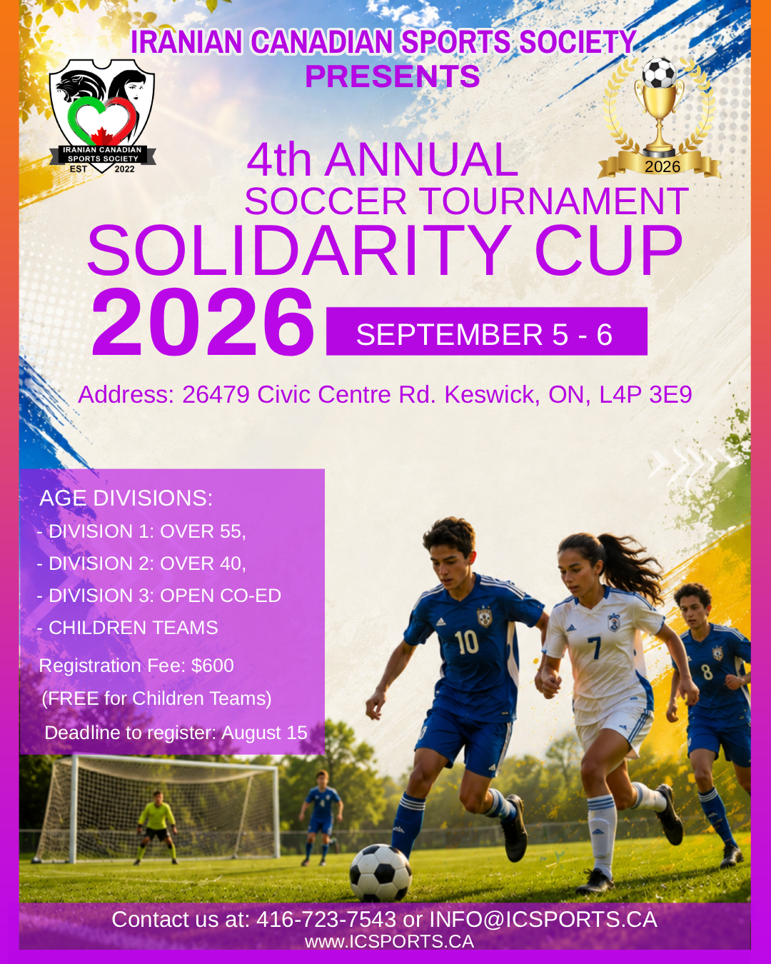2026 OUTDOOR SOCCER TOURNAMENT